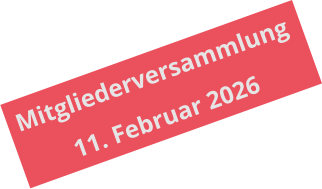 Mitgliederversammlung 11. Februar 2026
